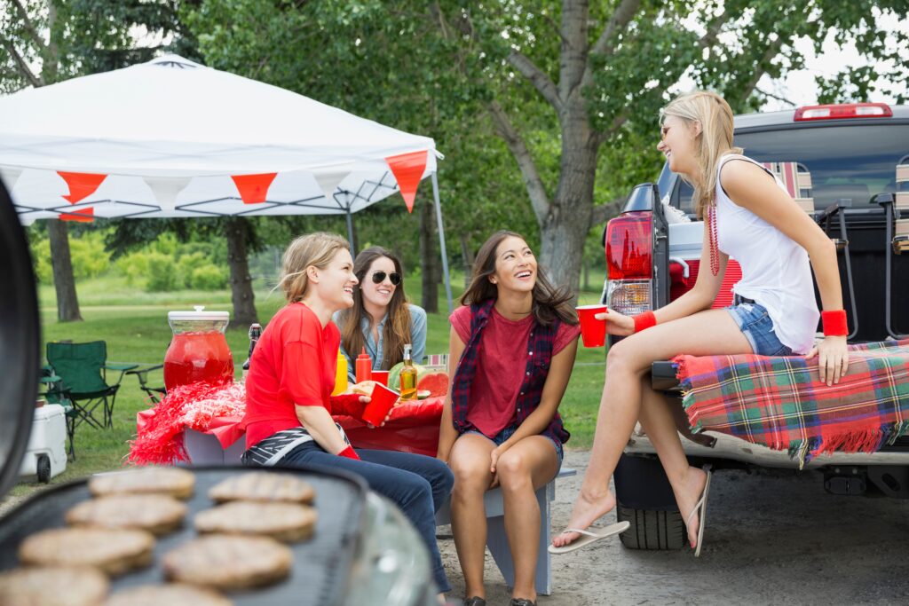 Luxury Portable Restrooms for Tailgaiting